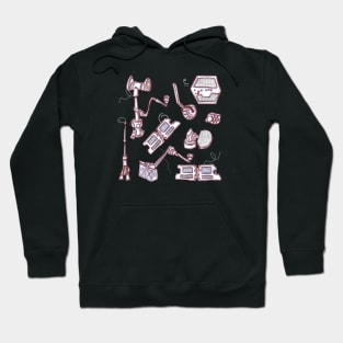 Mars Rover Parts Hoodie